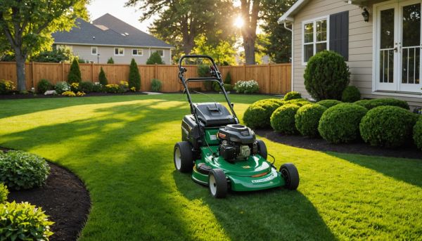 La tondeuse mulching simplifie la pelouse